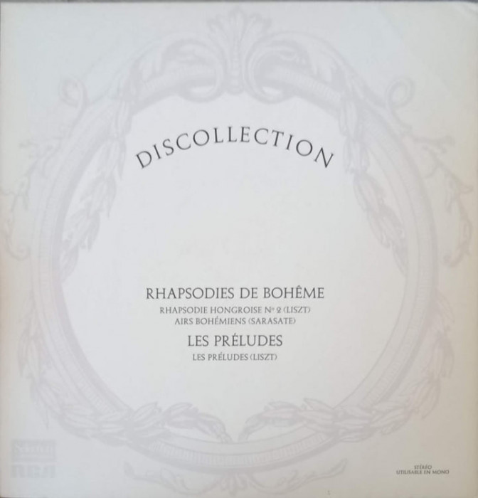 Disc vinil, LP. Rhapsodies de Boheme. Les Preludes-COLECTIV