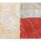 Tablou abstract pictat manual, Compozitie abstracta 7, 60x50cm ulei pe panza in relief efect 3D, gata de agatat pe perete
