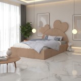 Pat Tapitat Corina Crem Catifea Premium Comandă acum