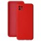 Husa protectie Flippy pentru Samsung A22 5G Liquid Silicone Rosu