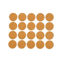 74802 VOREL Suport antiderapant pluta, 20 mm, 20 bucati