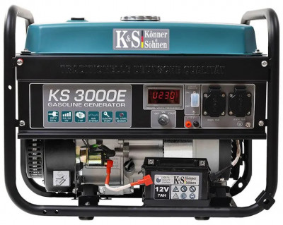 Generator de curent 3 kW benzina PRO - Konner &amp;amp; Sohnen - KS-3000E foto