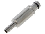 Pin tată ILME CX alamă nichelat pentru cablu &Oslash;4mm drept