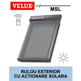 Rulou exterior solar VELUX MSL, pentru fereastra mansarda