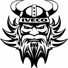 Sticker Iveco Viking 40 cm foto