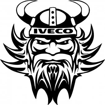 Sticker Iveco Viking 40 cm