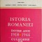Istoria Romaniei intre anii 1918-1944. Culegere de documente &ndash; Ioan Scurtu