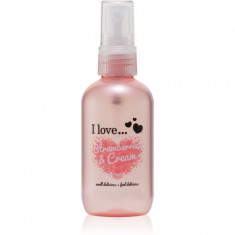 I love... Strawberries & Cream spray de corp racoritor 100 ml