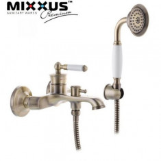 MIXXUS PREMIUM VINTAGE BRONZE 009 baterie baie din alama Innovative ReliableTools