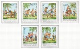 Laos 1982 Mi 529/34 MNH - Arte martiale laotiene