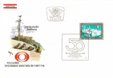 TRANSMISIUNI ANIVERSAREA A 50 DE ANI AUSTRIA FDC 1974, Posta