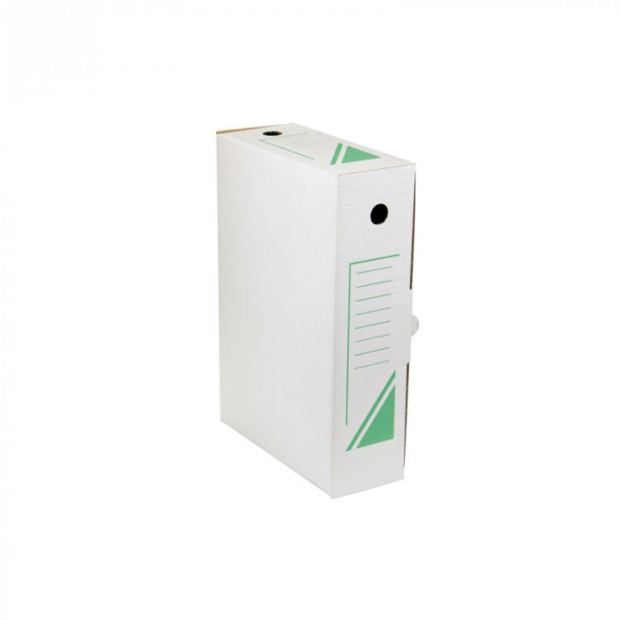 Cutie carton pentru arhivare 100mm Verde