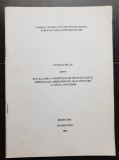 Catalog nr. 125 pentru Reevaluarea construcțiilor meteorologice, hidrologice, hidrotehnice, de alimentare cu apă și canalizare