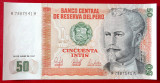Peru 50 intis 1987 UNC necirculata **