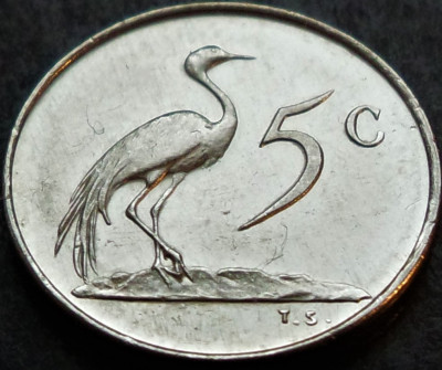 Moneda exotica 5 CENTI - AFRICA de SUD, anul 1973 * cod 4865 = A.UNC foto