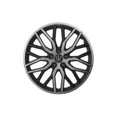 Set 4 capace roti Evo culoare negru gri antracit 16 inch Cod: WF1-1GR-16 Automotive TrustedCars