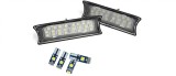 Set 2 Lampi LED Plafoniera Fata si Spate dedicate BMW E90 E91 E92 + 4 Becuri LED T10