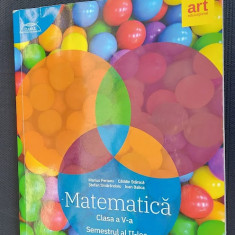 MATEMATICA CLASA A V A SEMESTRUL 2 SMARANDOIU ,PERIANU STANICA EDITURA ART