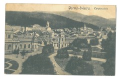 1492 - VATRA-DORNEI, Suceava, Bucovina, Panorama, Romania - old postcard, CENSOR - used - 1918