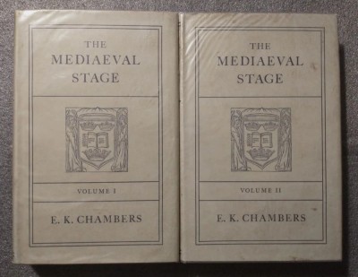E. K. Chambers - The Mediaeval Stage (2 vol.) foto