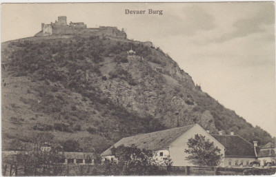 CP SIBIU Hermannstadt Cetatea Deva devaer burg ND(1917) foto