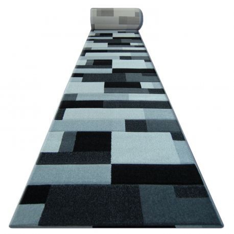 Traversa heat-set Fryz Pilly - 8403 negru argintiu, 100 cm