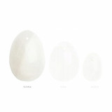 Geisha ball - La Gemmes Yoni Egg Clear Quartz L