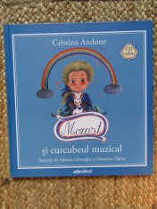 Mozart si curcubeul muzical Cristina Andone NU CONTINE CD