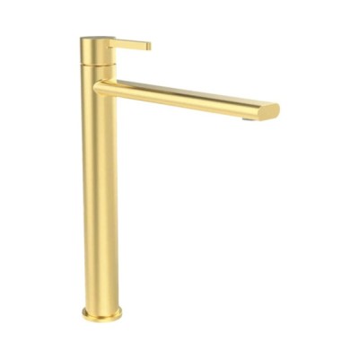 Baterie Lavoar Auriu Mat Jungborn Lambda &amp;ndash; Pipă &amp;Icirc;naltă foto