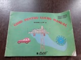 GHID PENTRU LUCRU MANUAL, CLASA A IV-A - EUGENIA SINCAN