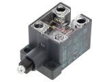 Limitator cursă cu ax metalic, NC x2, 10A, IP20