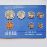 M0005 Aruba set monetarie 6 monede 1992 5, 10, 25, 50 Cents 1, 2&frac12; Florin MS 7, America Centrala si de Sud