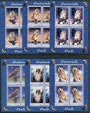 2003 , Lp 1610 a , CUCUVELE , serie in coli mici de 4 marci - MNH