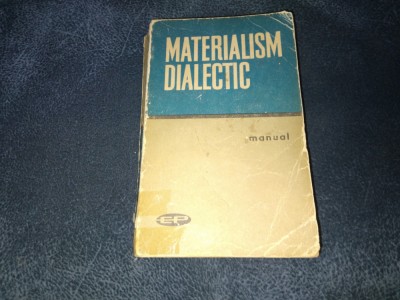 MATERIALISM DIALECTIC MANUAL 1963 foto