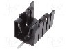 Radiator presat, aluminiu, 25.4mm x 14.5mm, negru, FISCHER ELEKTRONIK - FK 237 SA 220 V