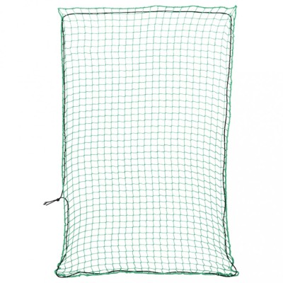 Plasă de remorcă cu funie elastică, verde, 3x2 m, PP foto