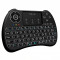 Tastatura Rii tek Wireless cu touchpad Iluminata 59 taste Negru