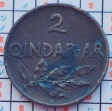 Albania 2 Qindar Ari - Zog I 1935 - km 15 - A031, Europa