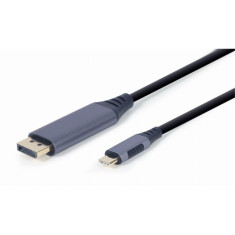 HDMI to DVI adapter GEMBIRD CC-USB3C-DPF-01-6 Black/Grey 1,8 m
