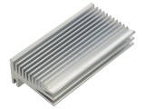 Radiator extrudat cu aripioare din aluminiu