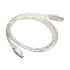 Cablu Firewire la USB 4pin 120cm-Conținutul pachetului 1 Bucată-Lungime 120cm