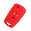 Husa Silicon Cheie Briceag Opel Insignia 3 Butoane Rosie AutoProtect KeyCars, Oem