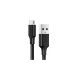 Ugreen USB - cablu de date și &icirc;ncărcare micro USB 2A 1m - negru (60136)