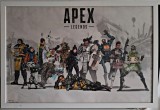 Apex Legends poster inramat joc 11 characters : Bangalore Caustic, Octane Mirage