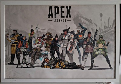 Apex Legends poster inramat joc 11 Fortnite : Bangalore Caustic, Octane Mirage foto