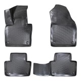 Cumpara ieftin Set Covorase Auto TPE Umbrella pentru Volvo XC-90 ii (2015-), Impermeabile, Bordura 3cm, Anti-alunecare, Negre, Cod 75029