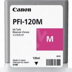 Cartus cerneala canon pfi-120m magenta capacitate 130ml pentru canon tm 200/205/300/305.