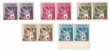 Romania, LP 145/1941, Crucea Rosie, perechi, MNH, Nestampilat
