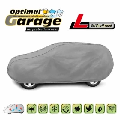 Prelata auto completa Optimal Membrane Garage complet impermeabila si respirabila - L - SUV/Off-Road Garage AutoRide foto