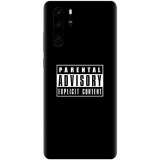 Husa silicon pentru Huawei P30 Pro, Parental Advisory